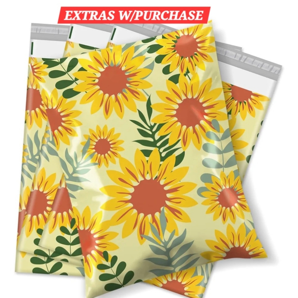20ct. 14.5x19 Polymailers Random: Thank You Cards/TY Stickers